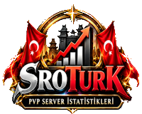 SroTURK PvP Server İstatistikleri